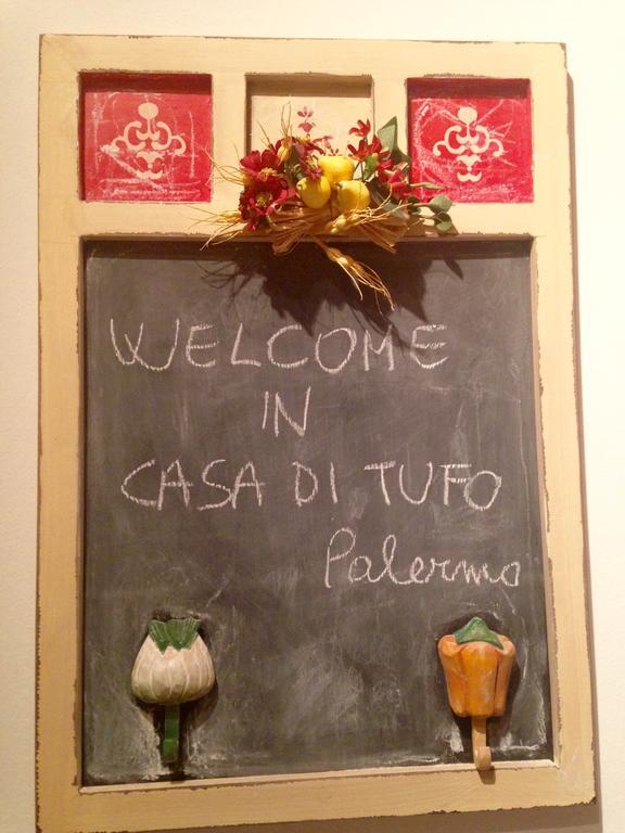 La Casa Di Tufo Appartement Palermo Buitenkant foto