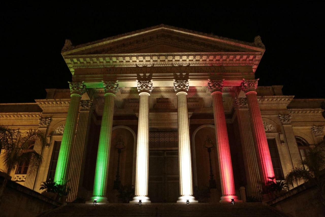 La Casa Di Tufo Appartement Palermo Buitenkant foto
